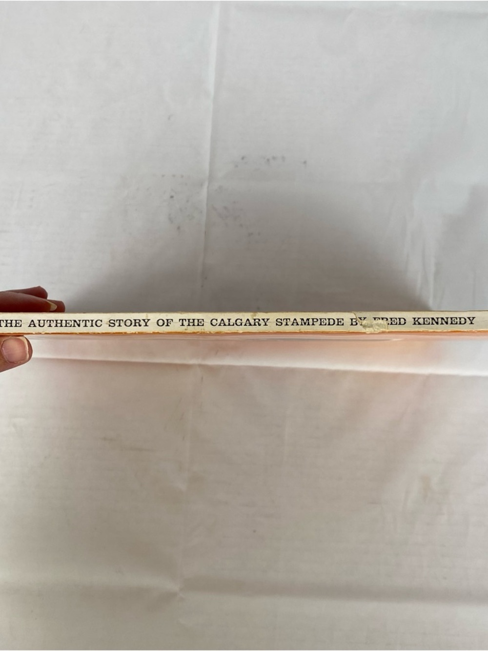 VTG Calgary Stampede Book Fred Kennedy Western Rodeo Alberta History Paperback - Picture 3 of 9